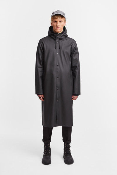 Stutterheim Stockholm Long Raincoat Black outlook