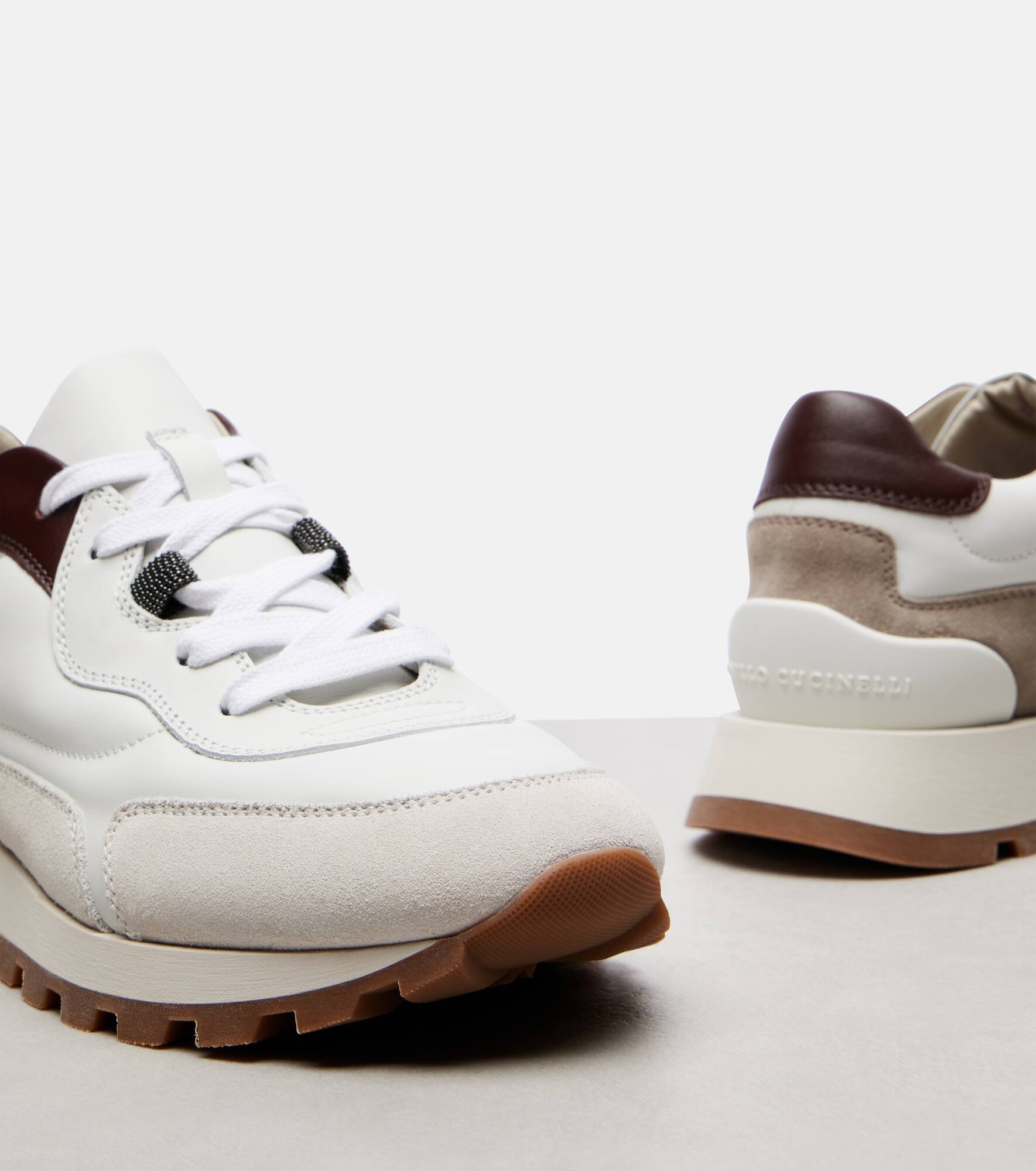 Leather sneakers - 5