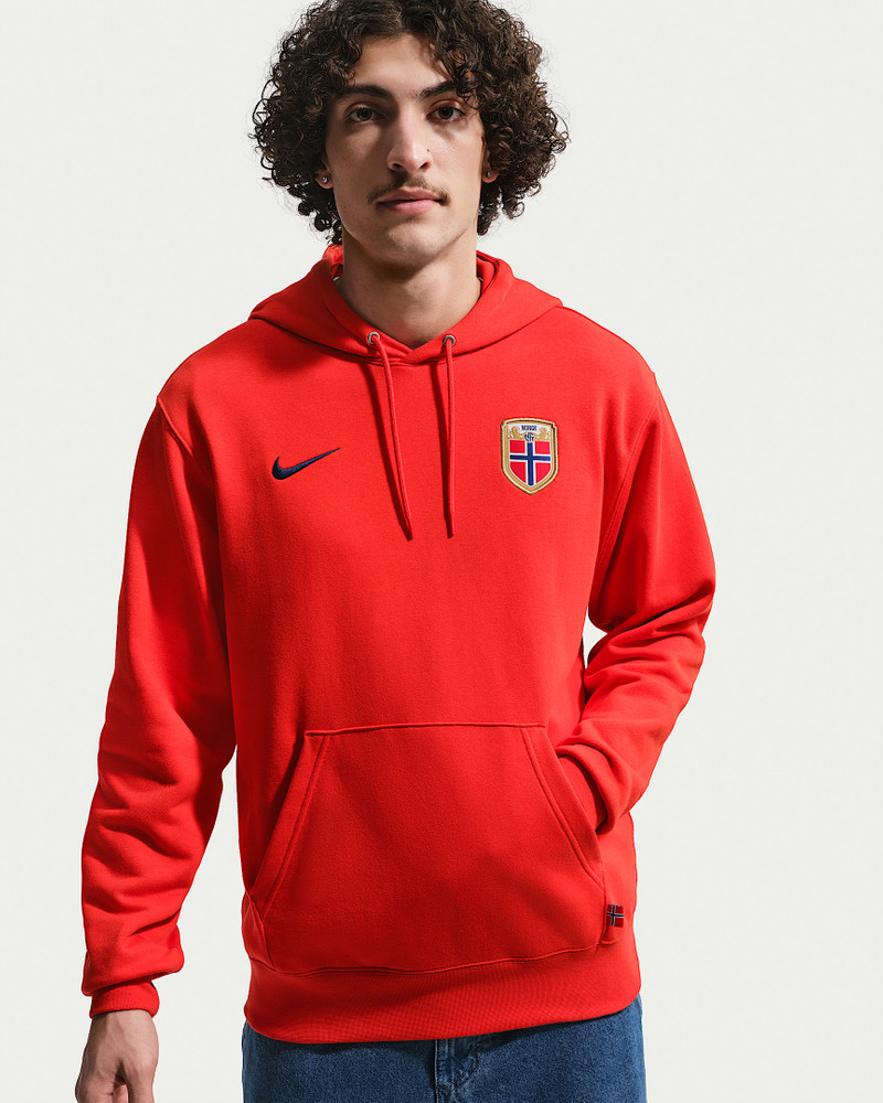 Norway Club Men's Nike Soccer French Terry Pullover Hoodie 1