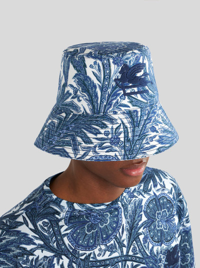 Etro BUCKET HAT WITH PRINT outlook