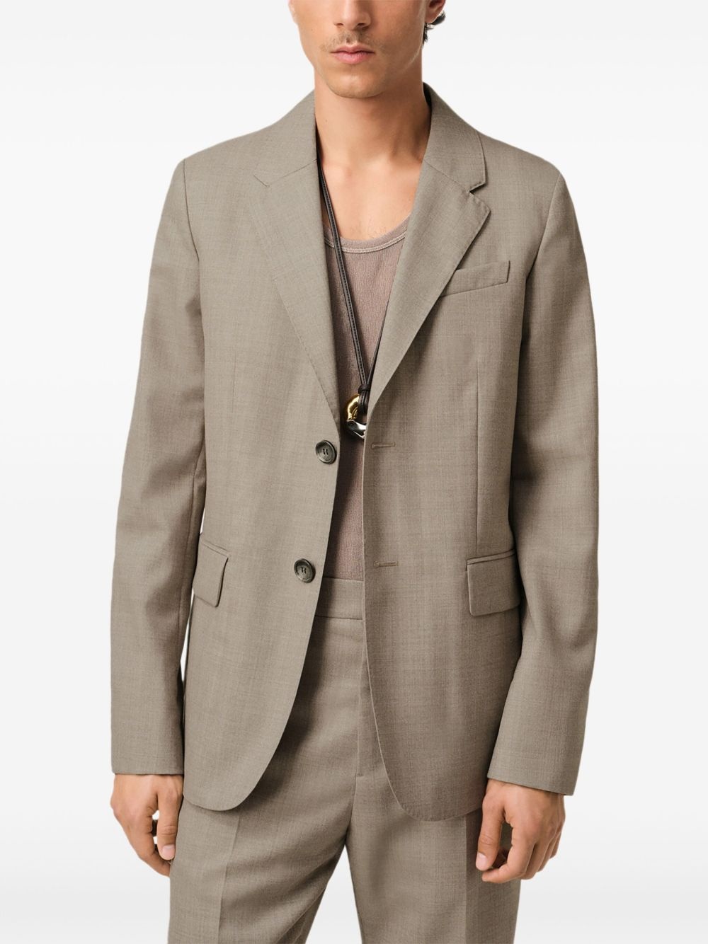 wool blazer - 5