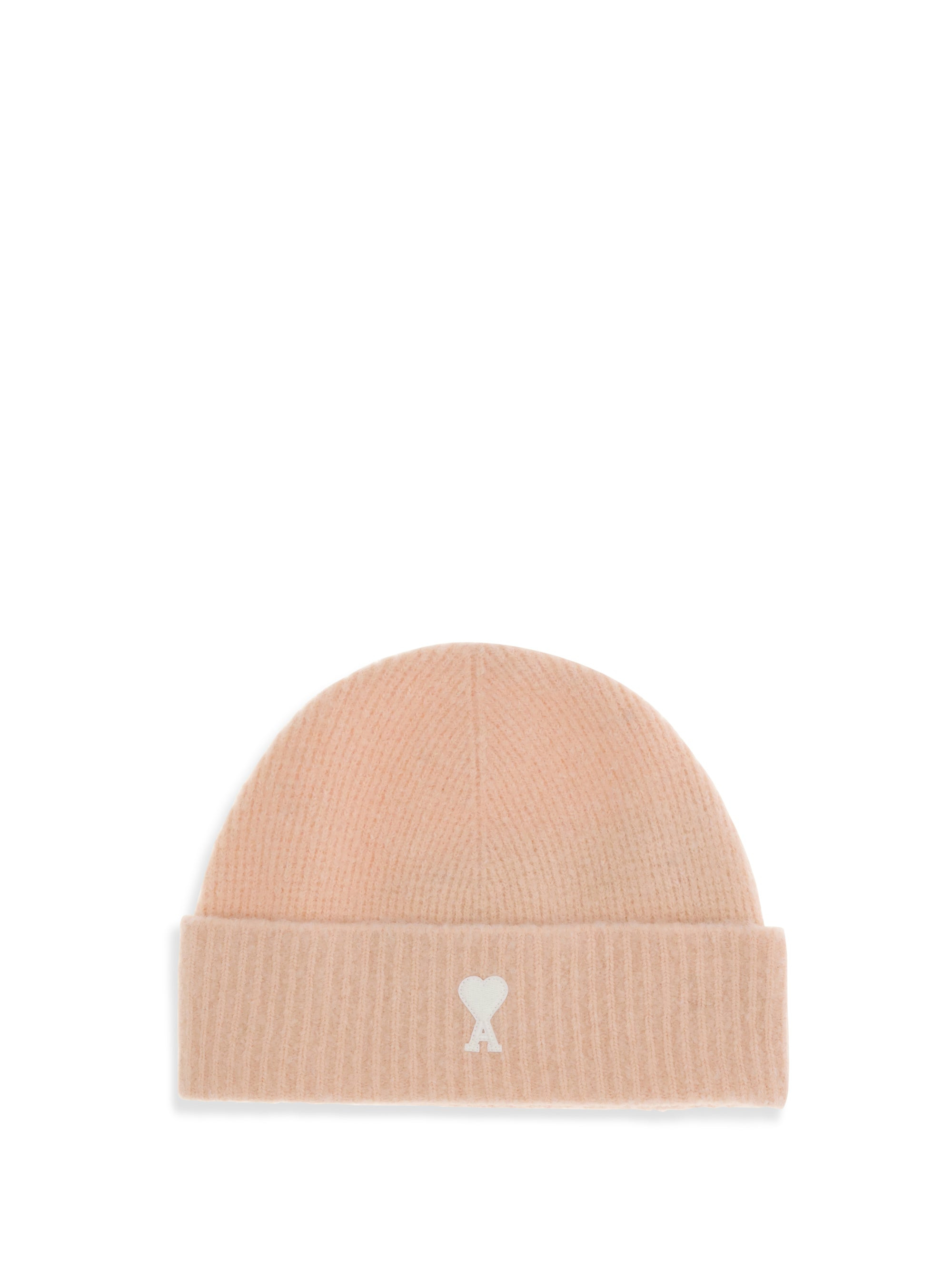 Ami Paris Men Ami De Coeur Beanie Hat - 1
