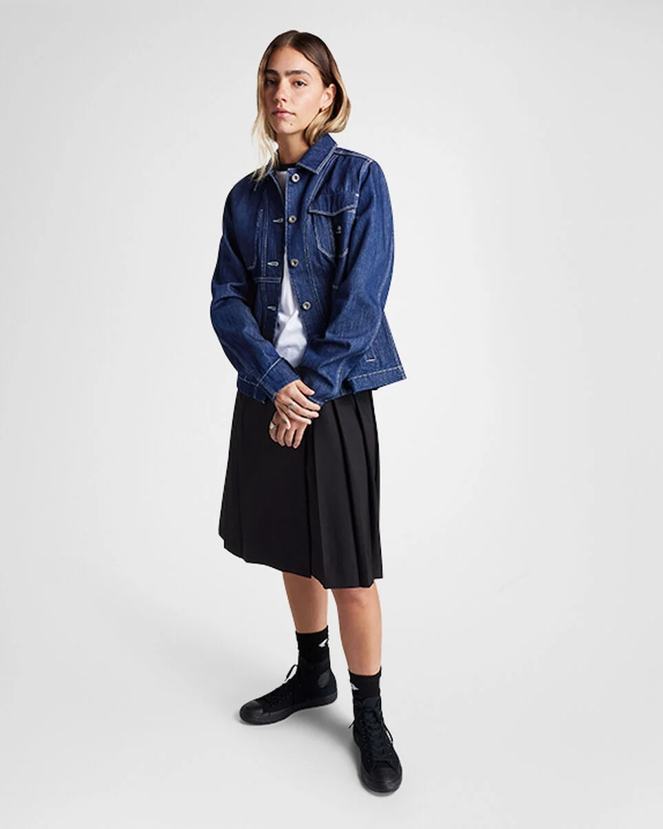 Denim Work Coat - 2