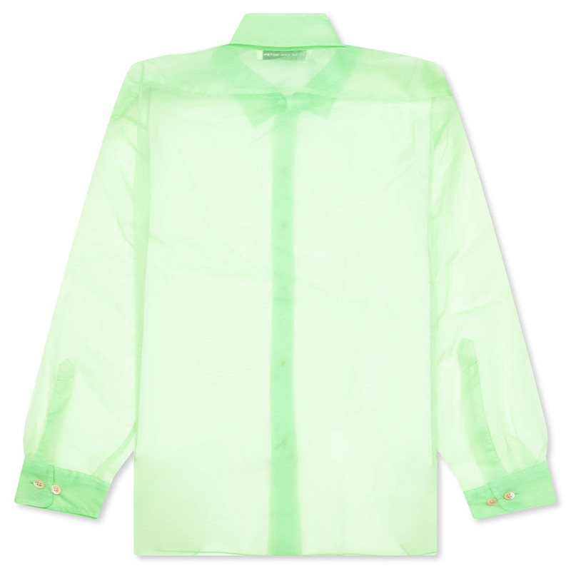 Dries Van Noten CROOM 1501 M.W. SHIRT - LIGHT GREEN outlook