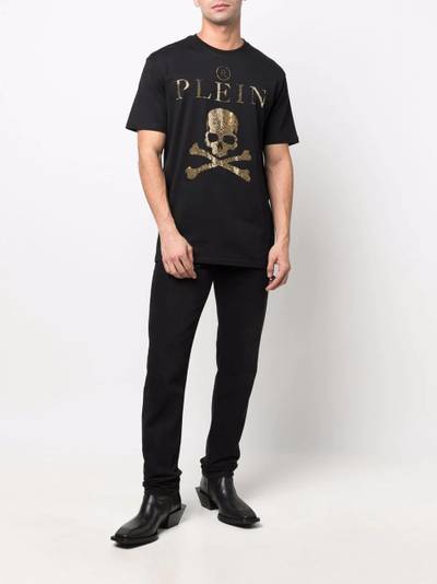 PHILIPP PLEIN crystal-embellished T-shirt outlook