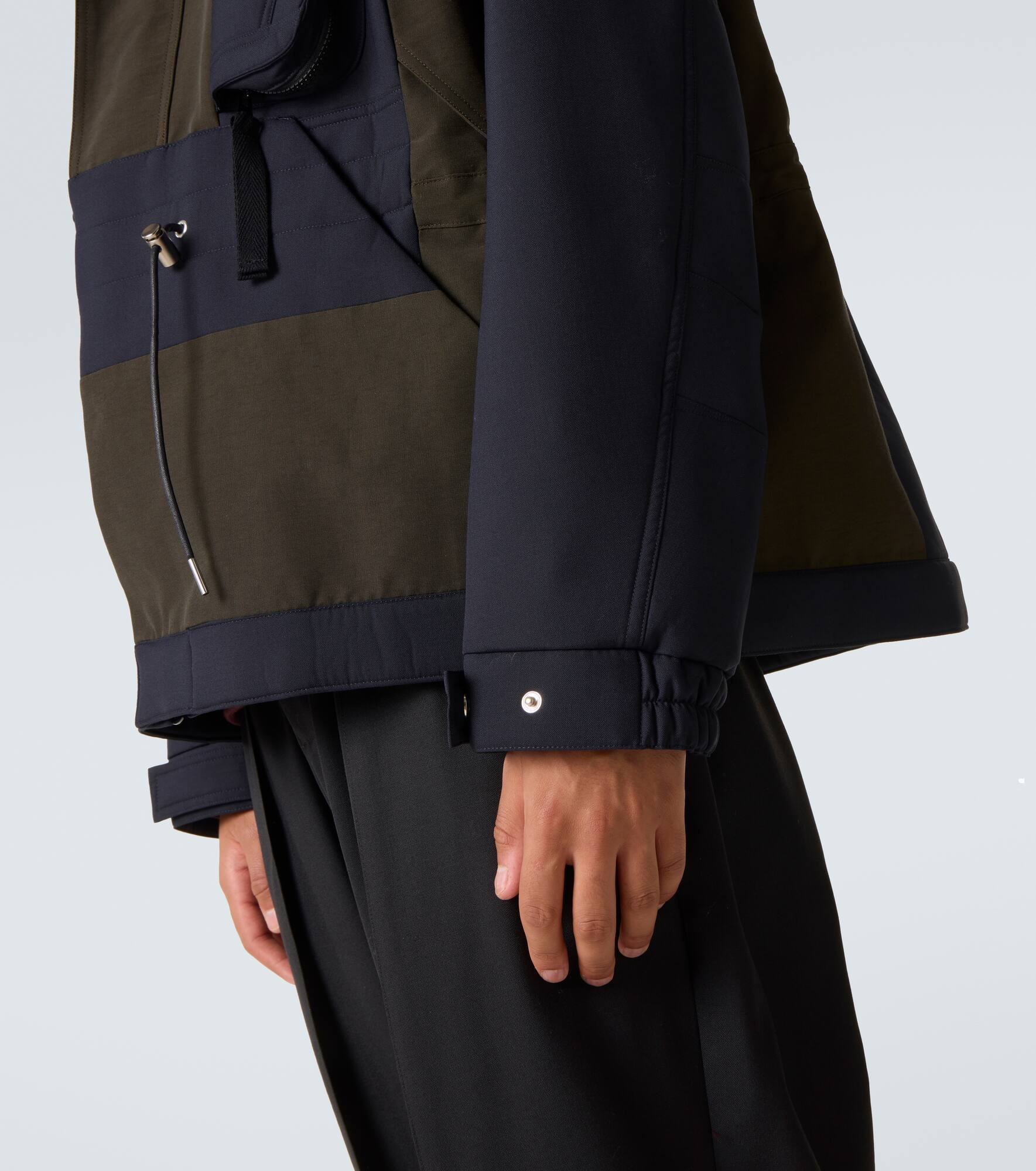 Colorblocked technical jacket - 6