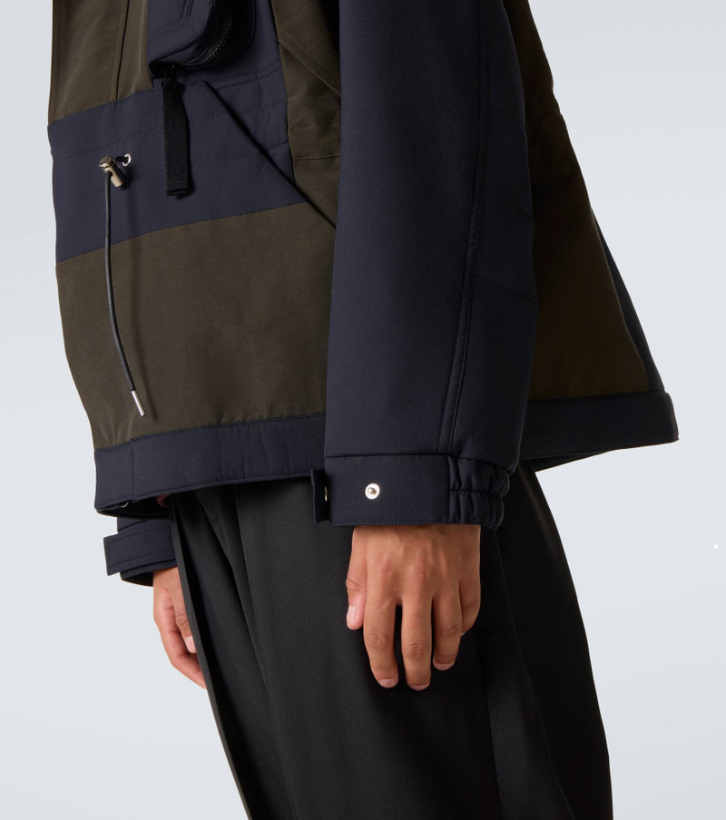 Colorblocked technical jacket 6