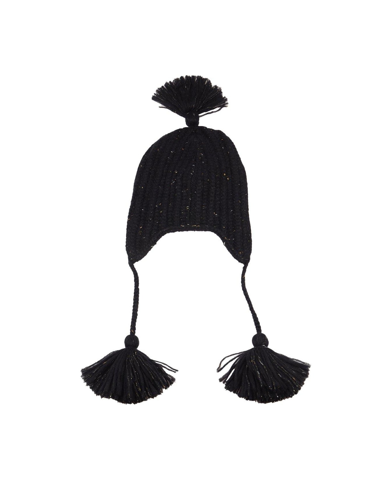 Pompom Knitted Beanie - 2