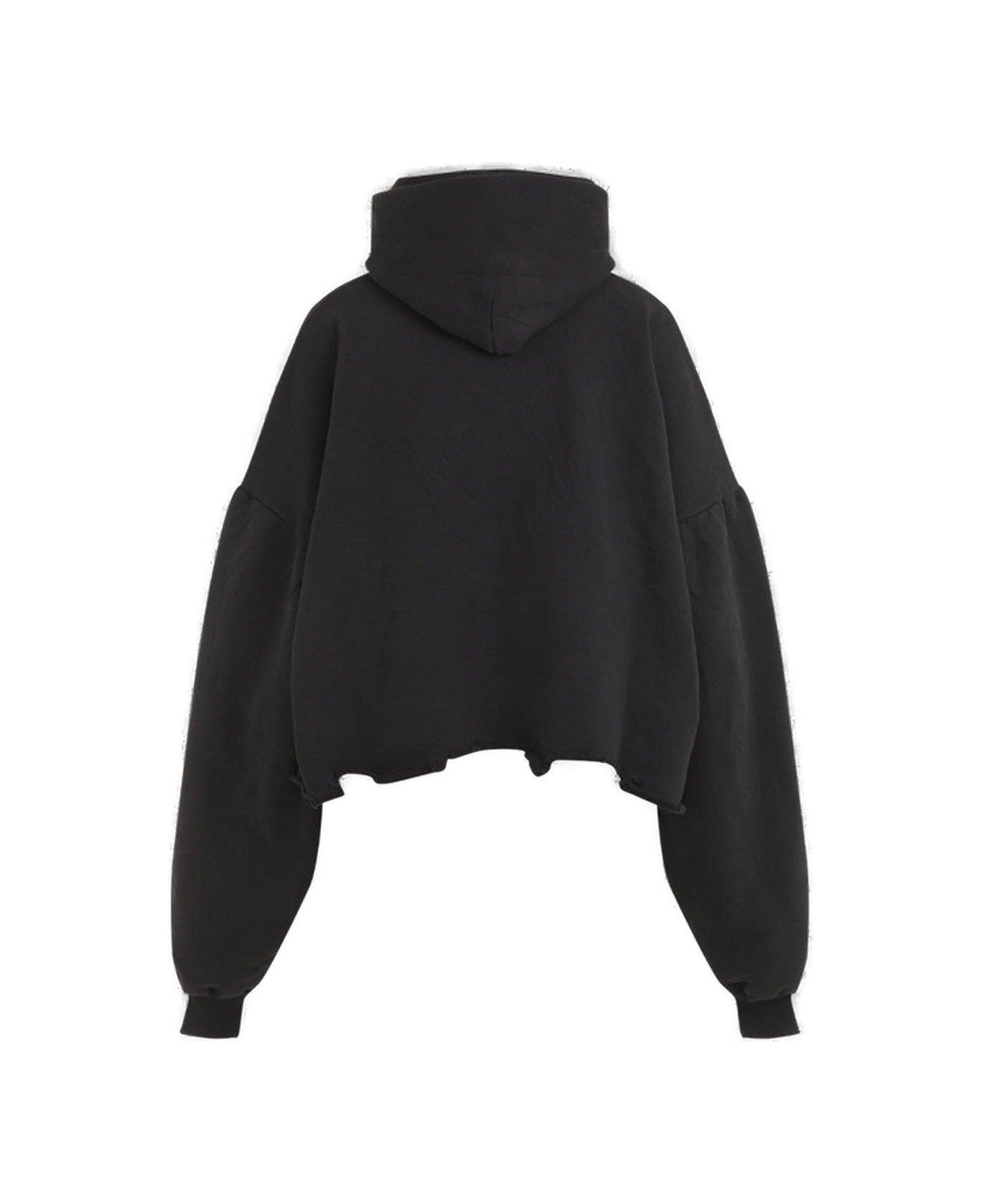 Loop Sports Icon Destroyed Cropped Hoodie - 2