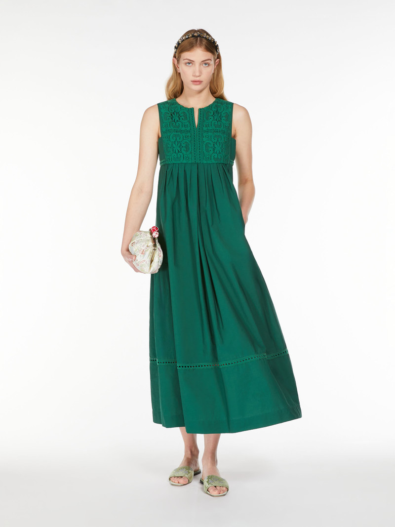WEEKEND Max Mara VOLTA Sleeveless cotton-blend dress outlook