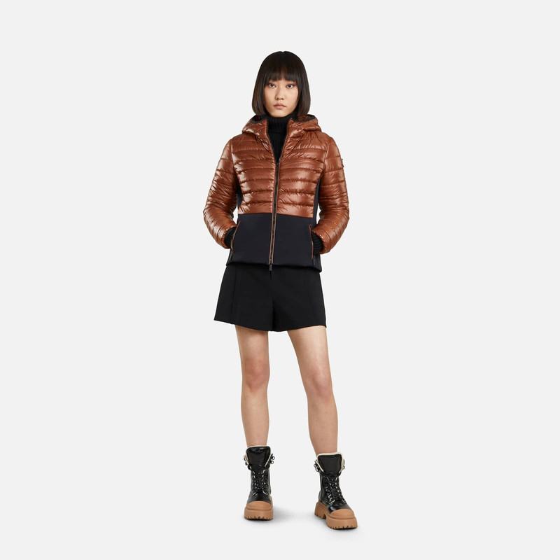 HOGAN Bimaterial Jacket Orange outlook