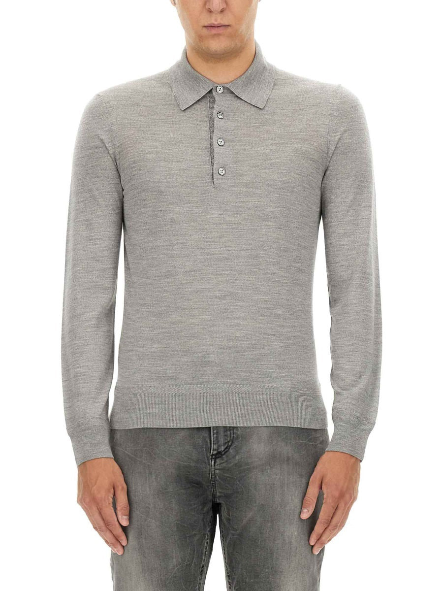 Tom Ford Men Merino Wool Sweater - 3