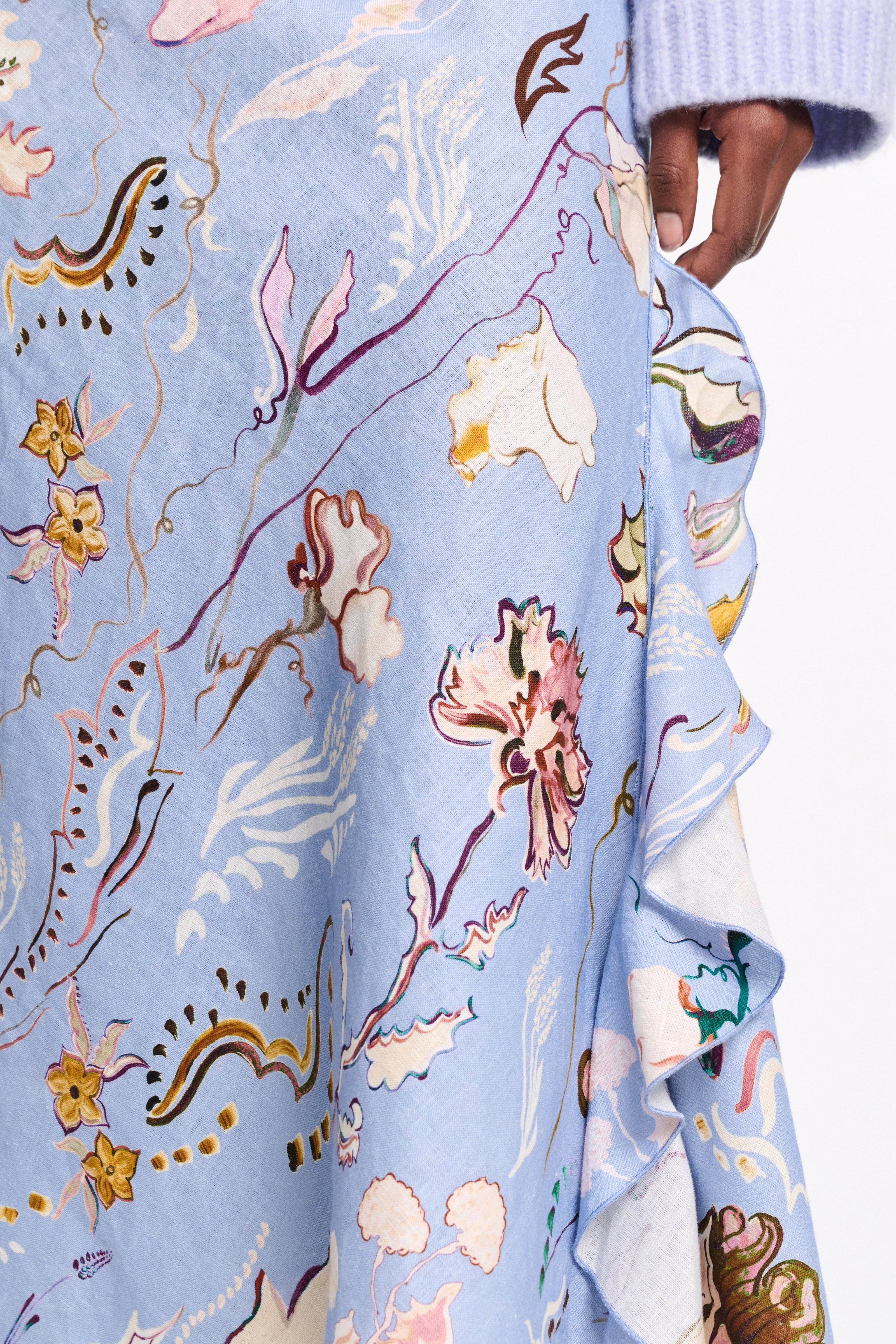 DOROTHEE SCHUMACHER FLORAL POWER skirt | REVERSIBLE
