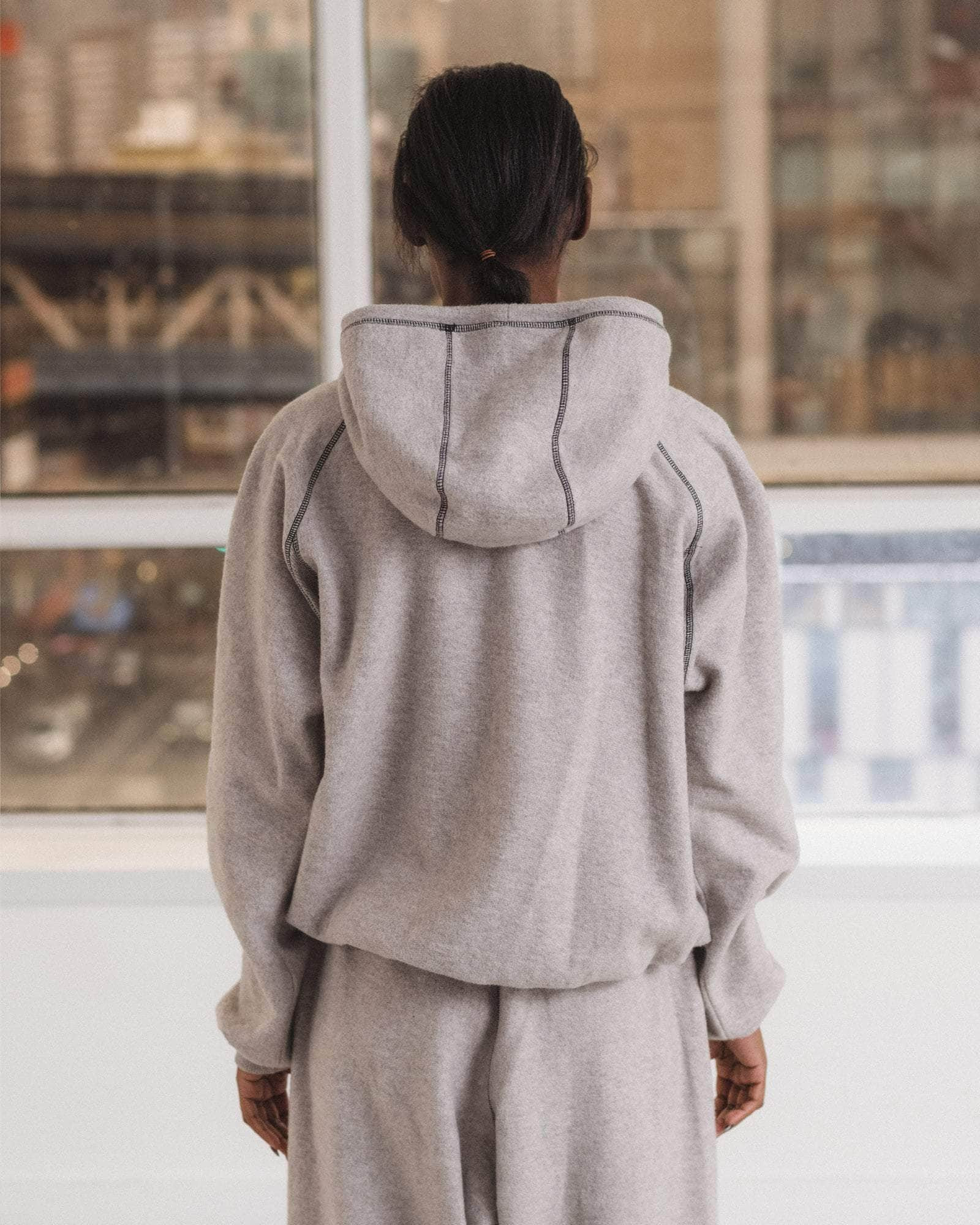 Fold Hoodie - Recycled Cotton Fleece - 2