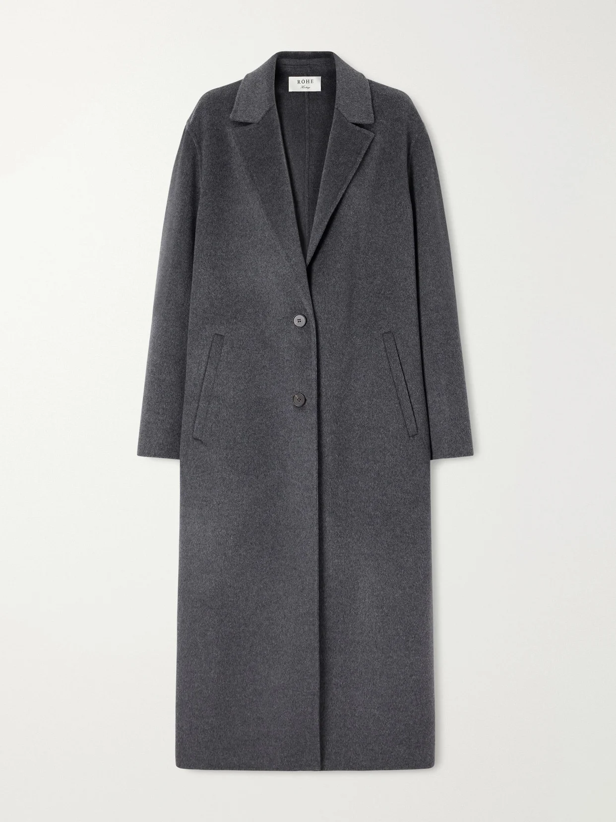 Wool And Cashmere-blend Coat - 1