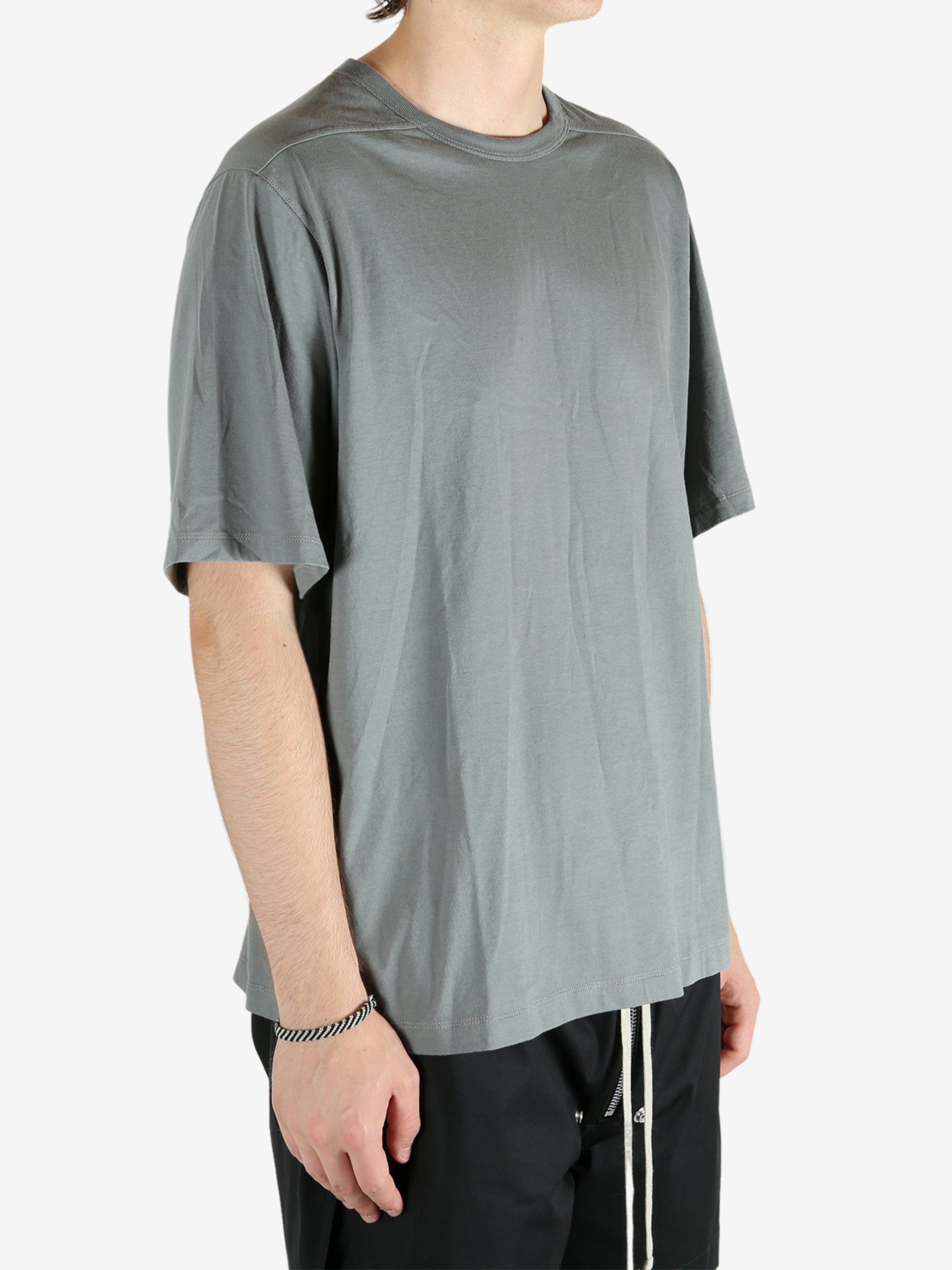 RICK OWENS - Men Cotton Jersey Brad Tee - 2
