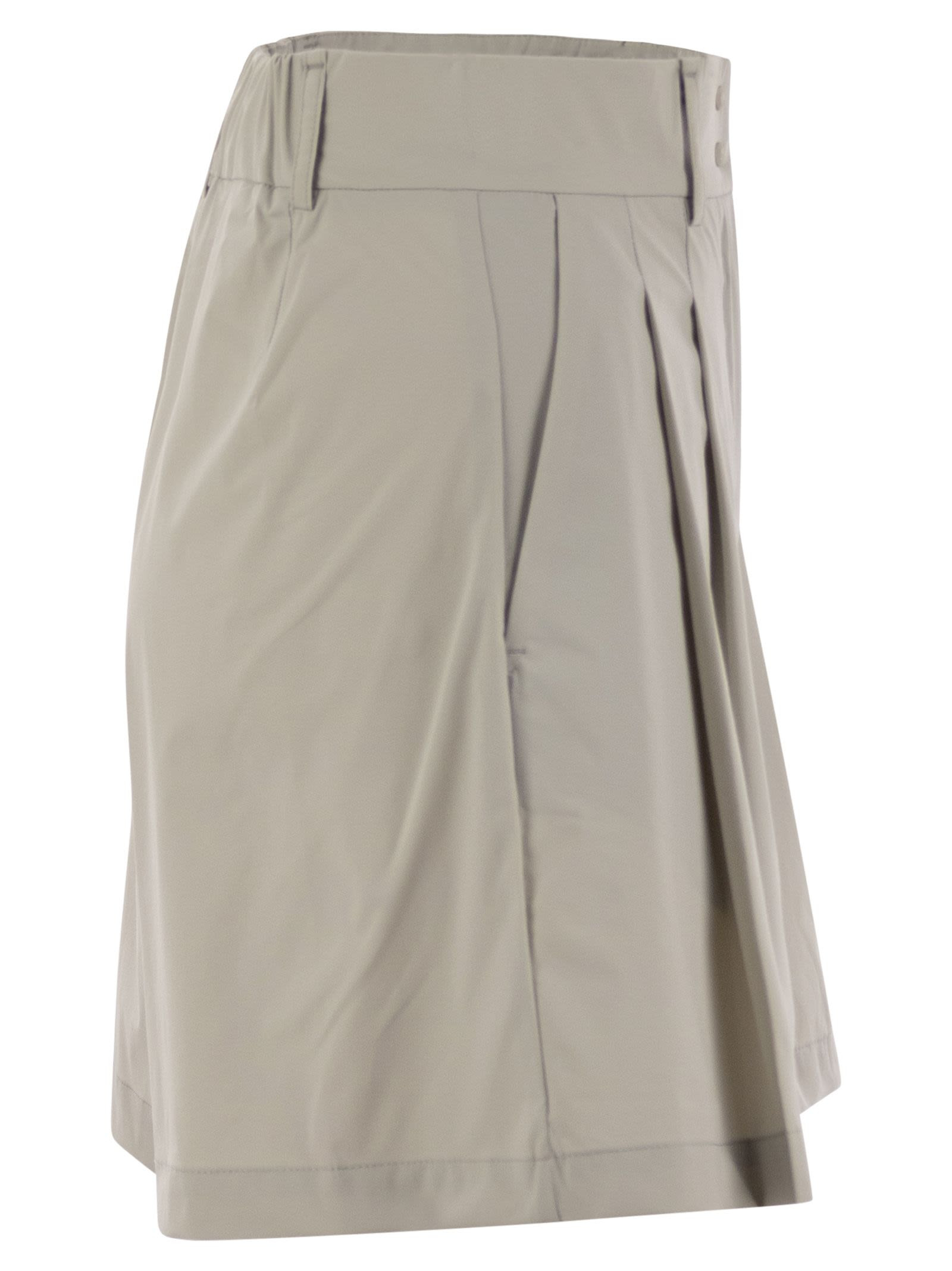 Herno Women Stretch Nylon Shorts - 3