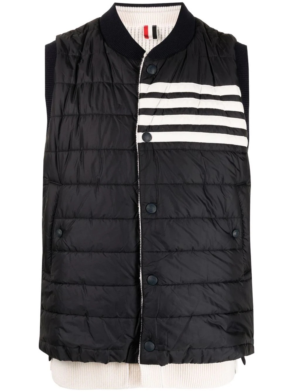 reversible padded gilet - 1