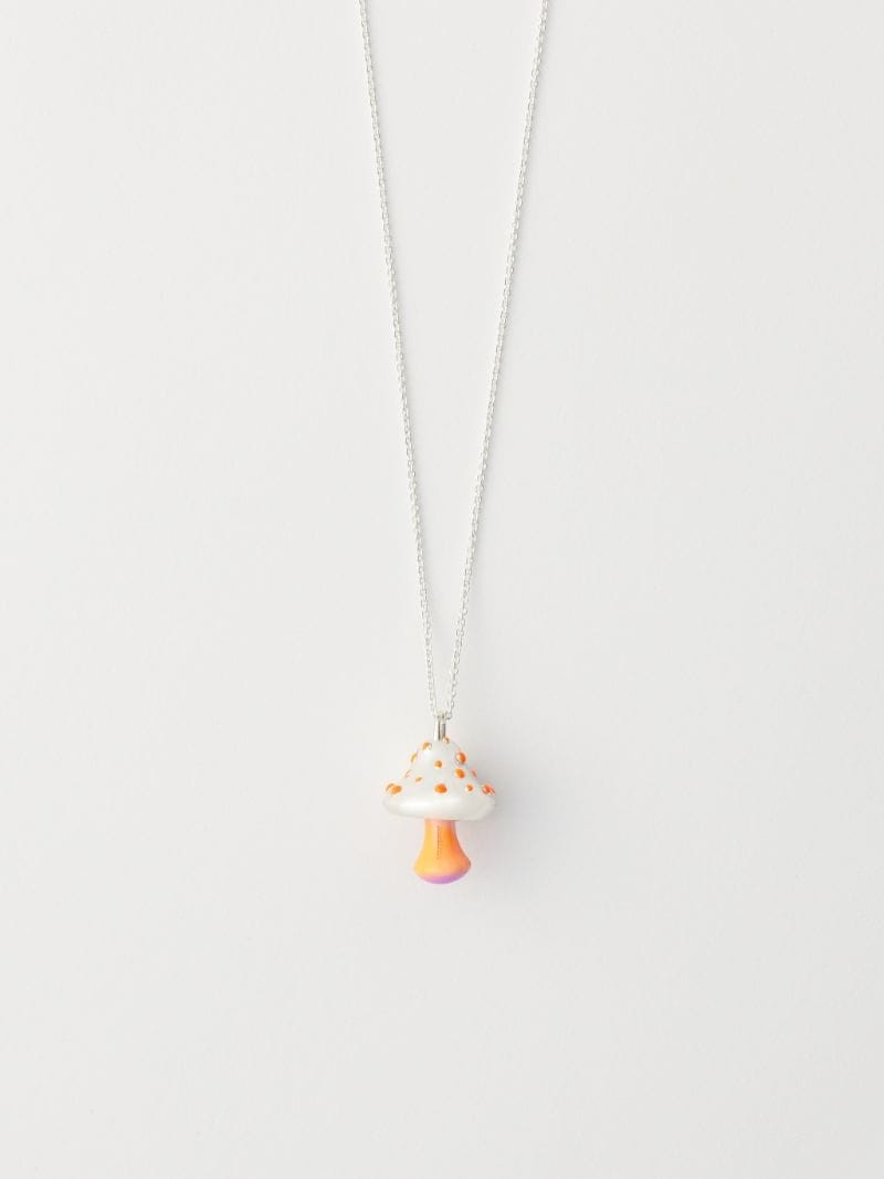 Mushroom Charm Necklace - 2