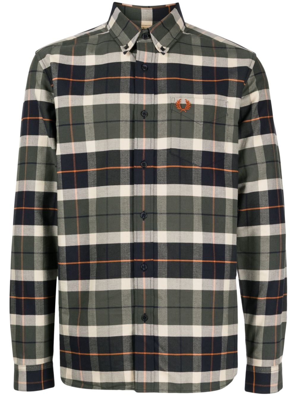 Fred perry check shirt online