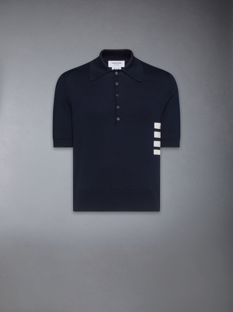 Cotton 4-Bar Relaxed Fit Polo 1