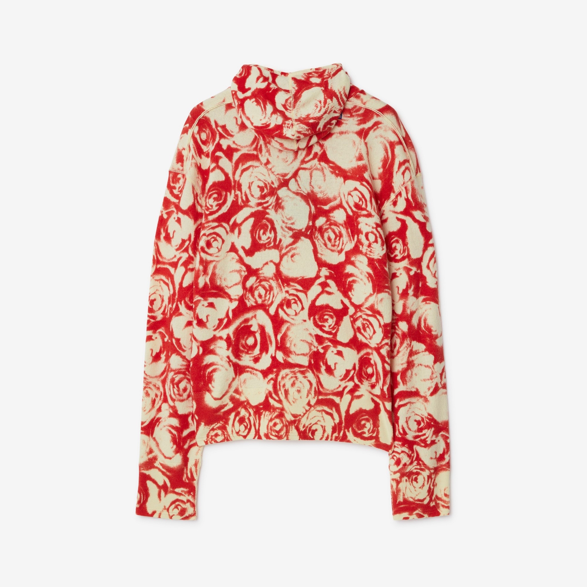 Rose Wool Hoodie - 5