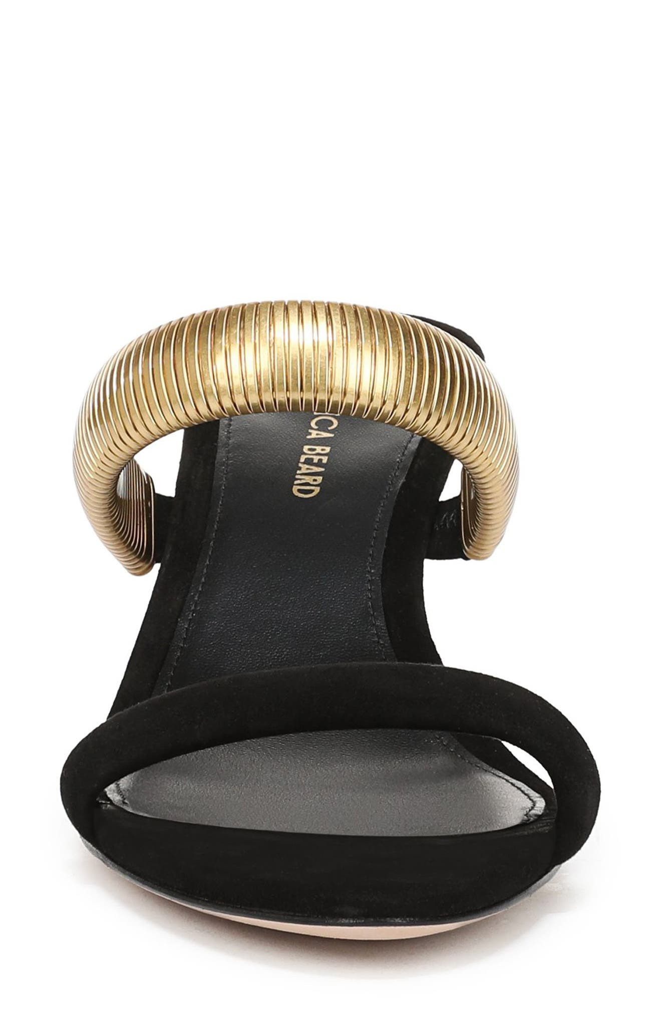 Veronica Beard Tobin Slide Sandal in Black at Nordstrom - 3