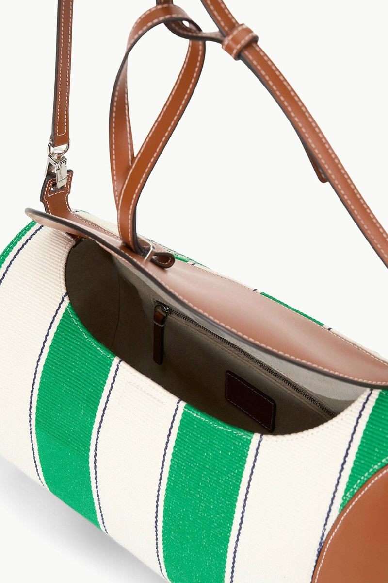 STAUD MIA SHOULDER BAG BUNGALOW STRIPE 8