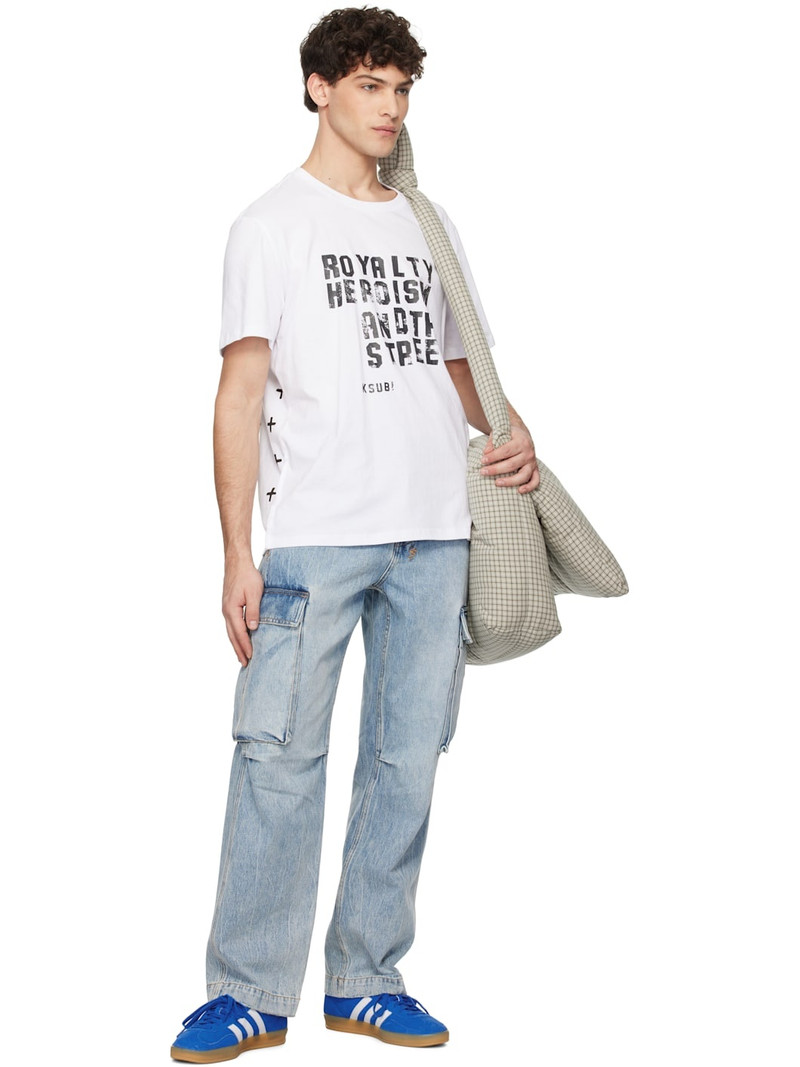 Ksubi Blue Riot Rekon Denim Cargo Pants outlook