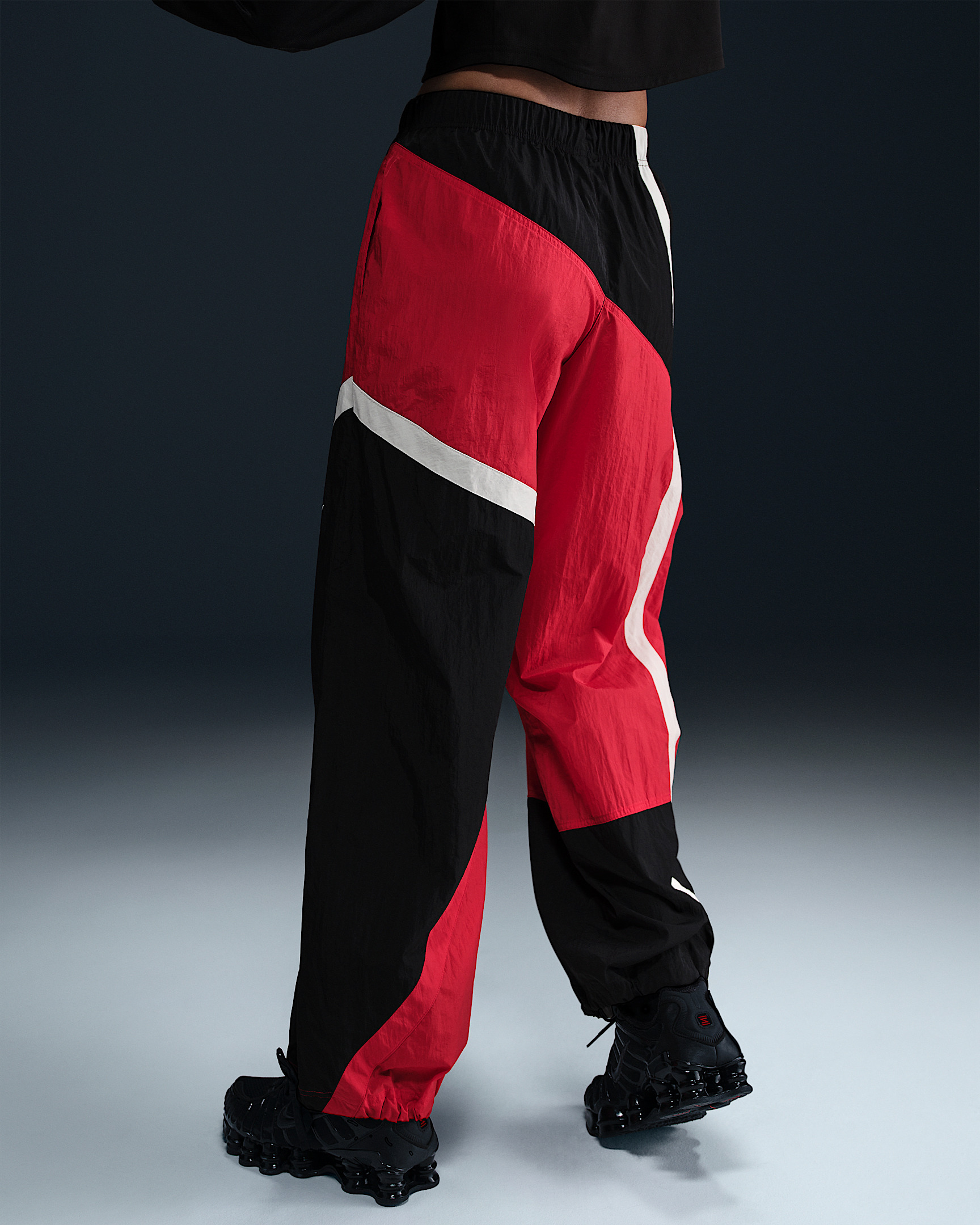 Nike Sportswear Women's Mid-Rise Loose Woven Open-Hem Pants - 5