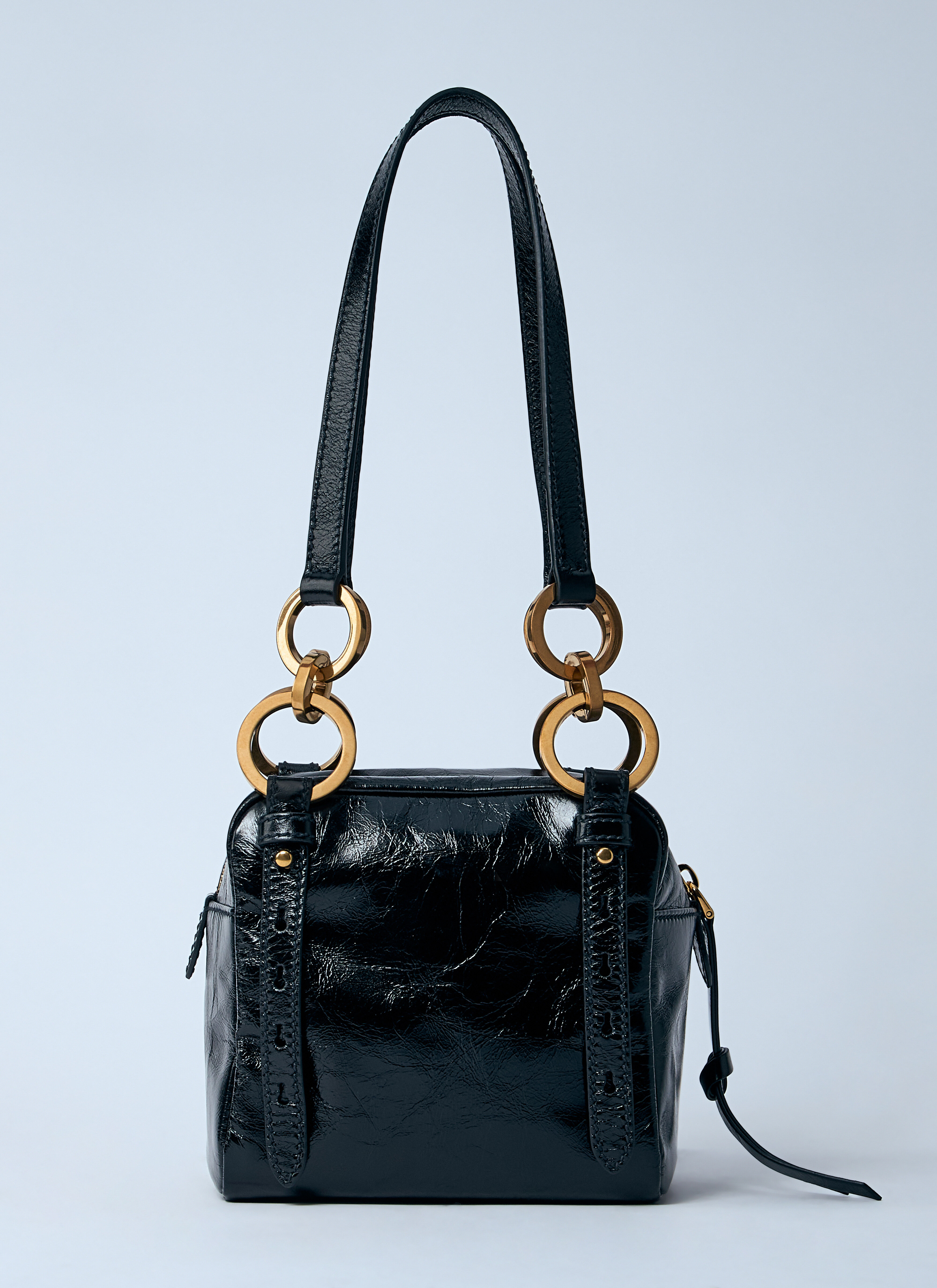 Mini Dangle Leather Handbag - 3