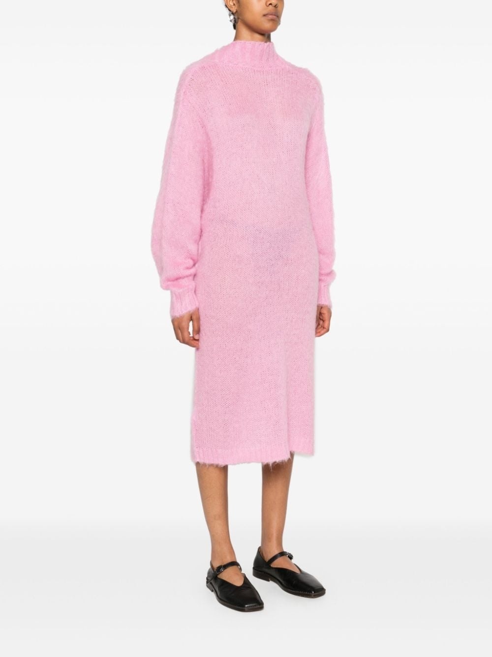 knitted midi dress - 4