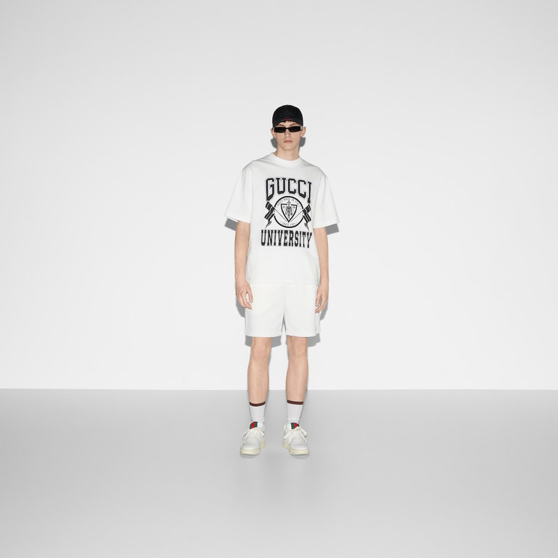 GUCCI Cotton jersey printed T-shirt outlook