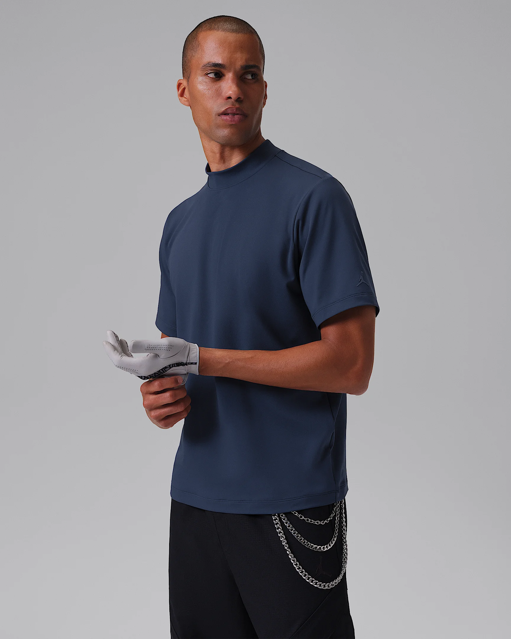 Jordan Sport Men's Mock-Neck Golf T-Shirt - 1