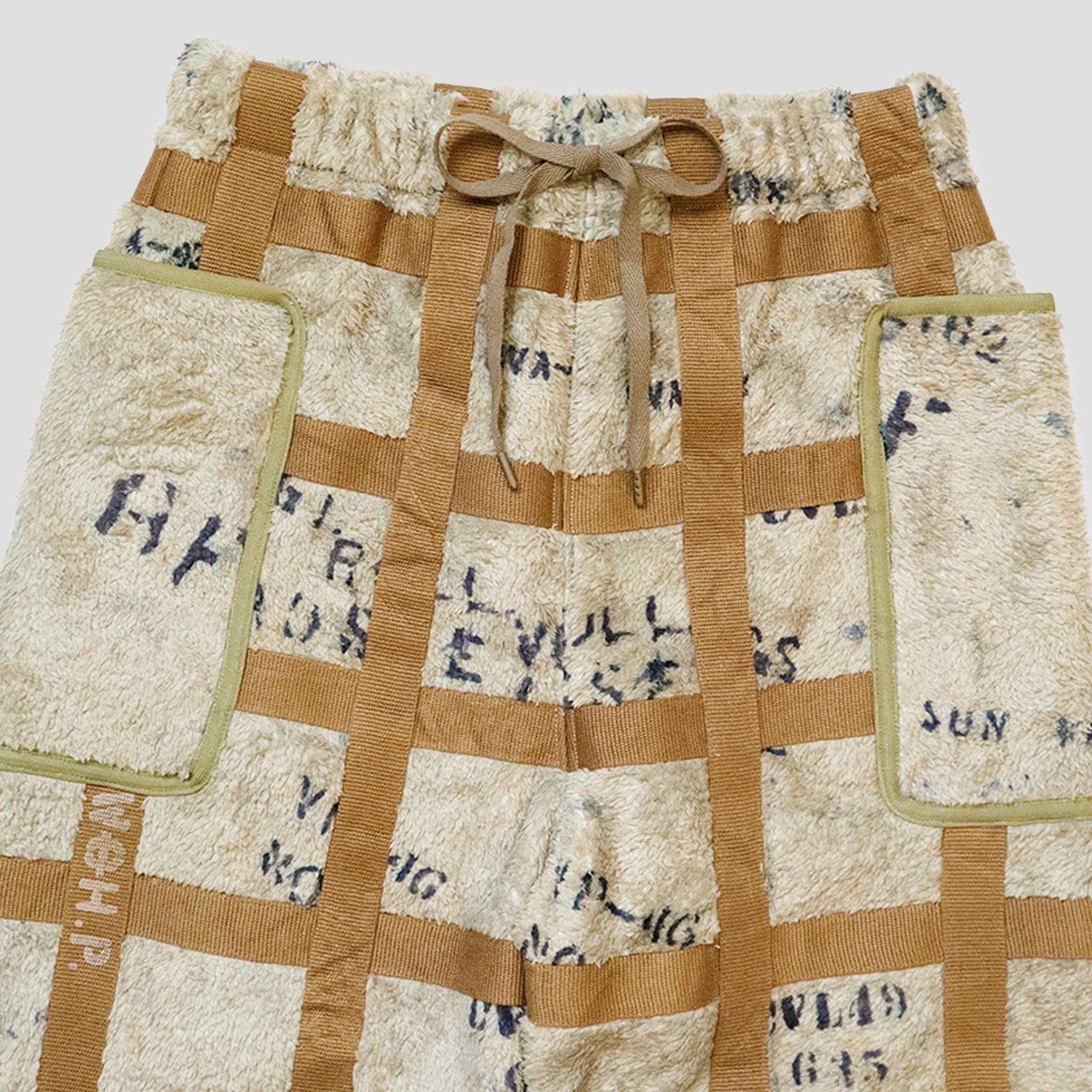 FLEECE TATTERSALL EASY PANTS - 3