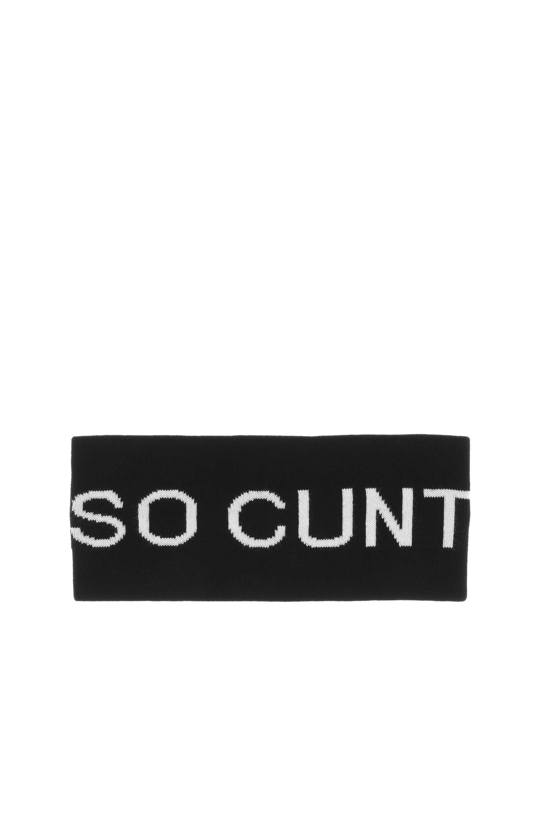 SO CUNT HEADBAND_ / BLK MILK - 1