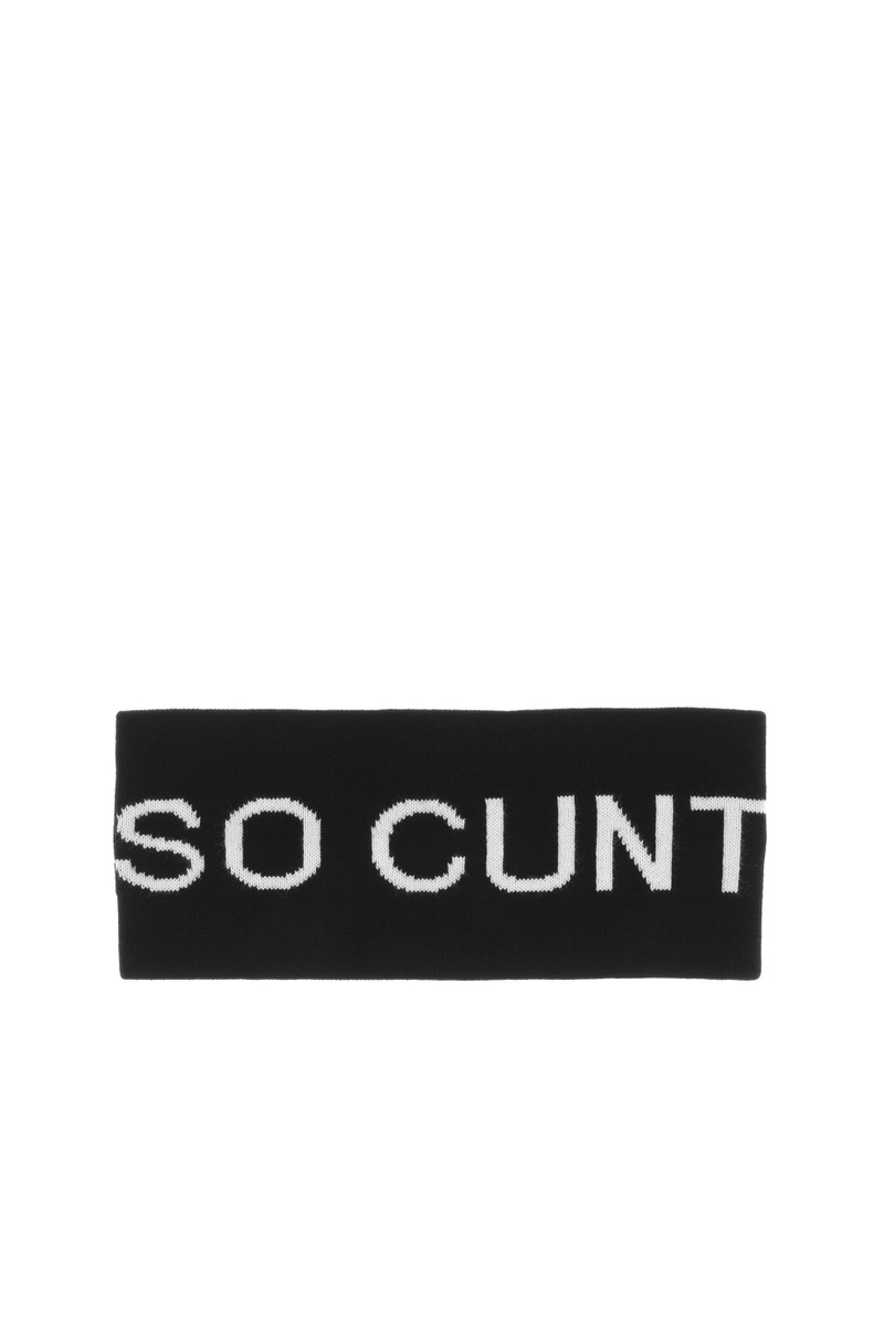 SO CUNT HEADBAND_ / BLK MILK 1