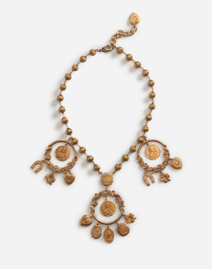 Necklace with decorative details - 1