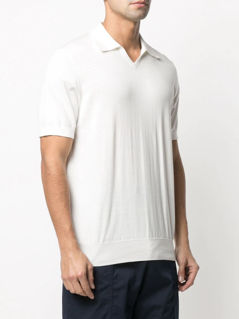 plain lightweight polo shirt - 3