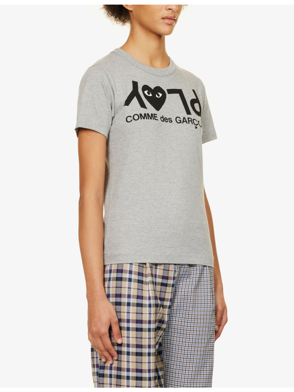 Reverse logo-print cotton-jersey T-shirt - 4