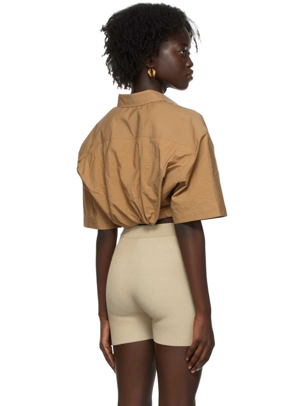 Beige La Montagne 'La Chemise Ballu' Shirt - 3