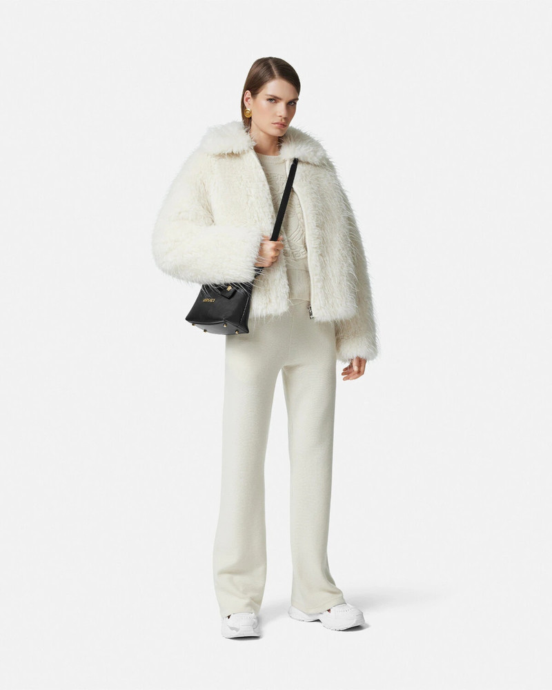 VERSACE Medusa Wool-Blend Knit Towel Sweater outlook