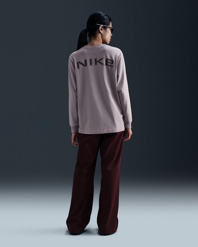 Nike Sportswear 여성 느슨한 긴 소매 티셔츠 5