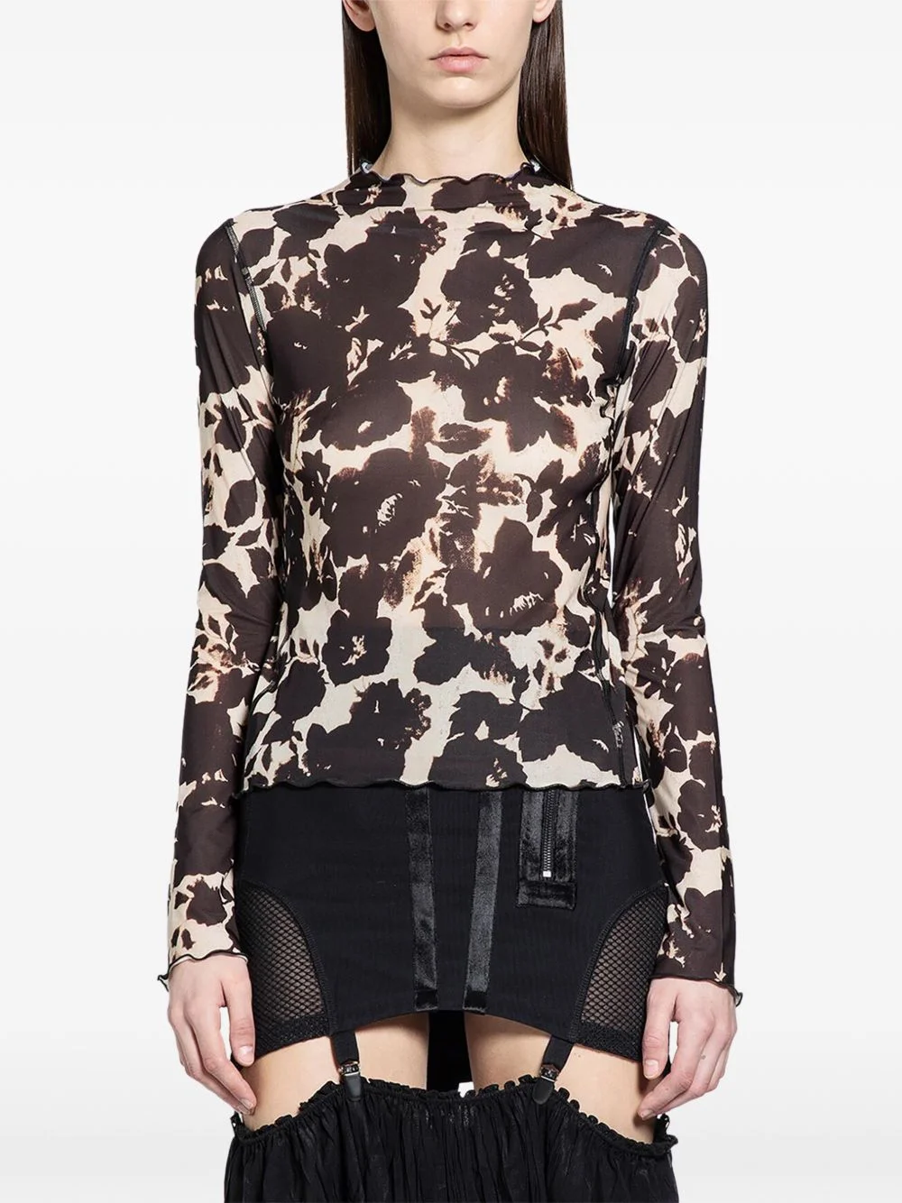 Halcyon ruffled top - 1