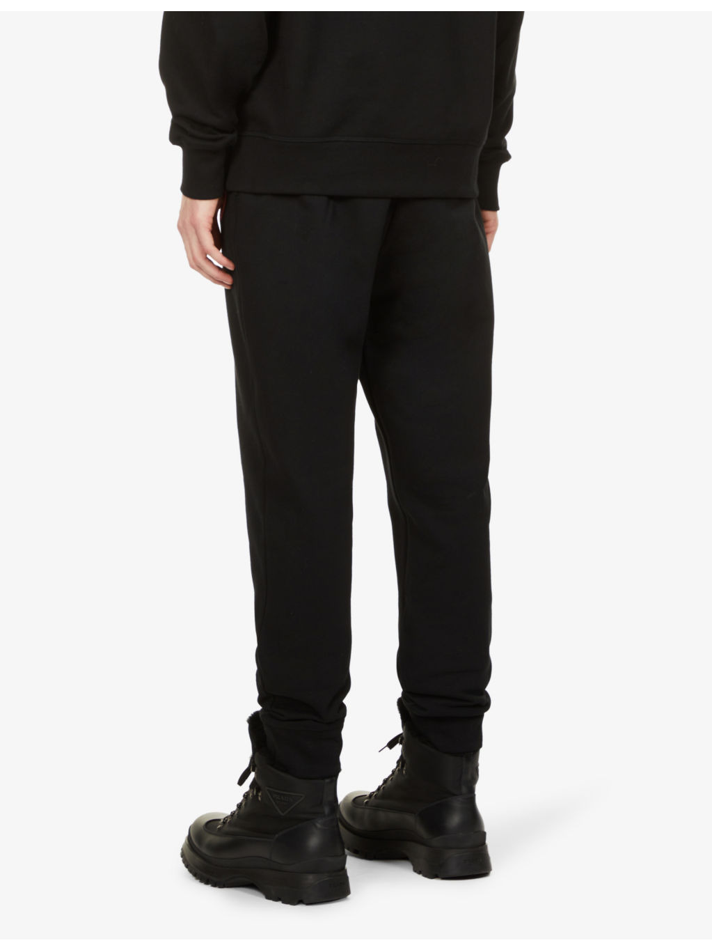 Huron relaxed-fit cotton-jersey jogging bottoms - 4