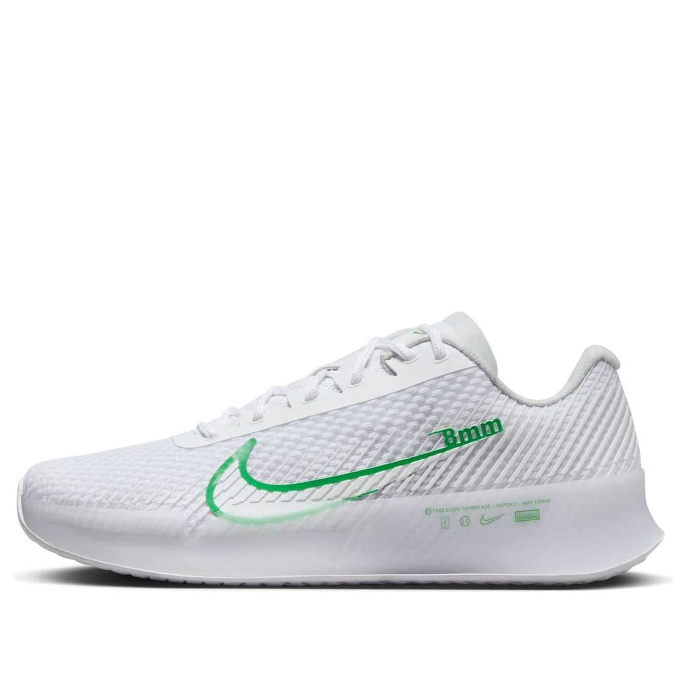 Nike Court Air Zoom Vapor 11 HC 'White Kelly Green' DR6966-102 - 1