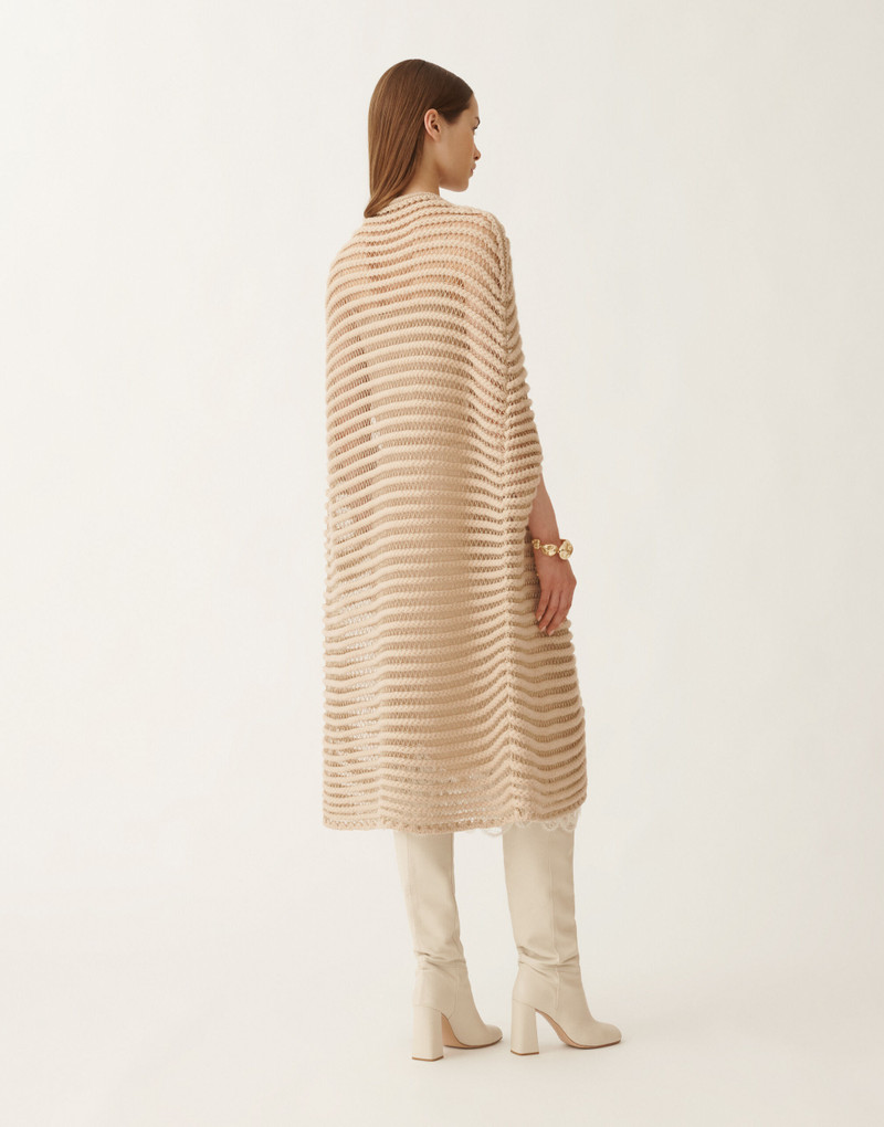 Long cape in camel 4
