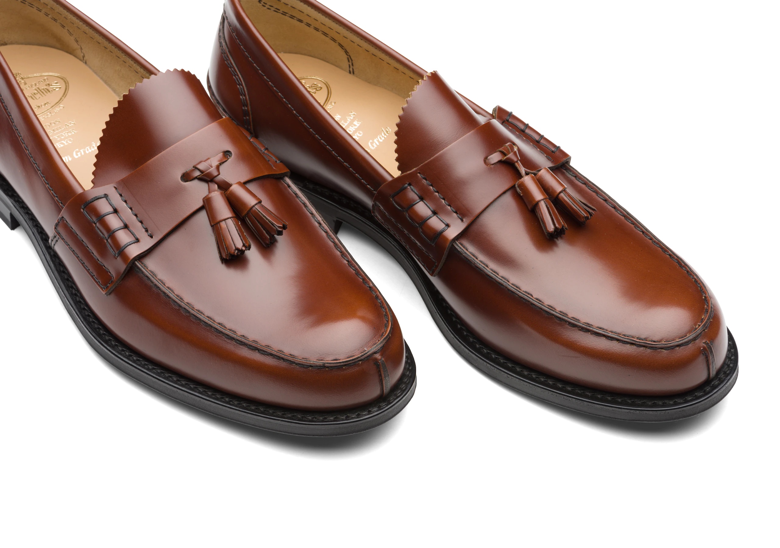 Tiverton r
Bookbinder Fumè Tassel Loafer Tabac - 4