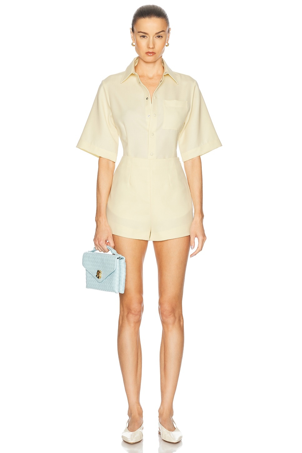 High Waisted Mini Short - 5