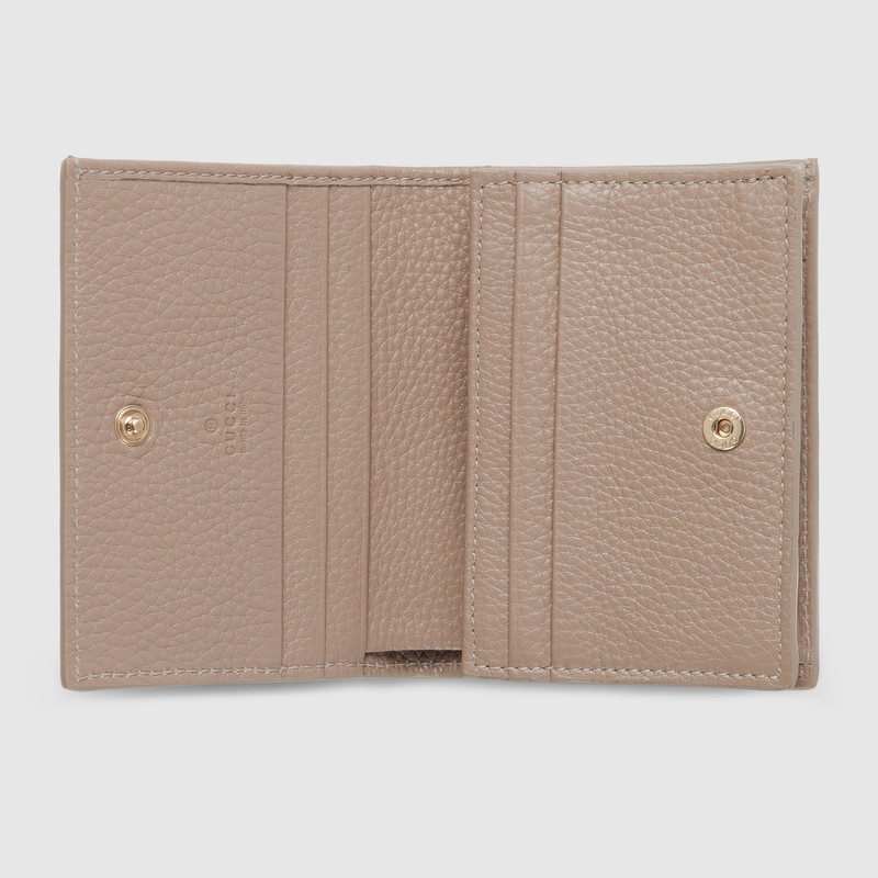GUCCI GG Emblem mini wallet outlook